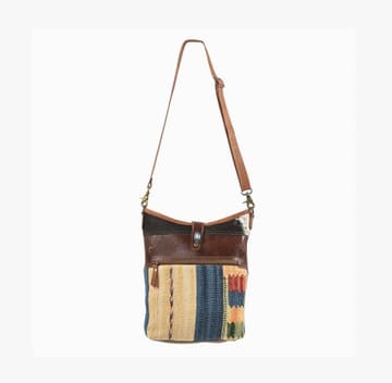 Rioni Navy Signature Convertible Wristlet